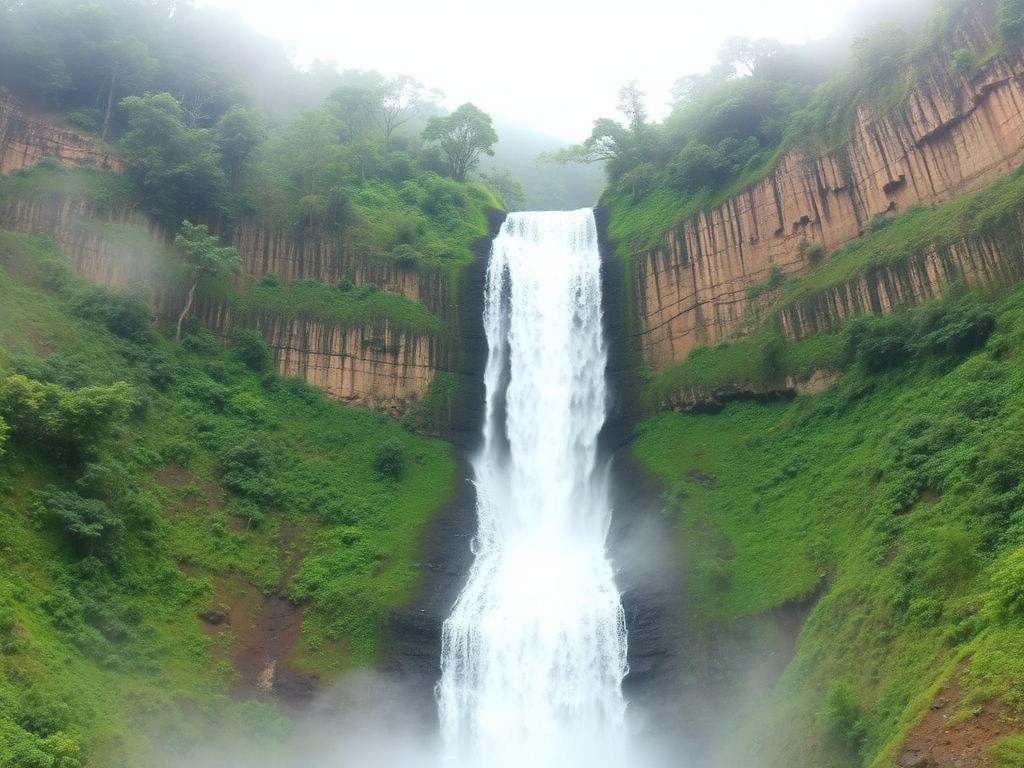 Himalayan waterfall